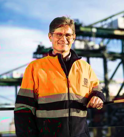 Javier Andr&eacute;s, Maintenance Director at MSC Terminal Valencia