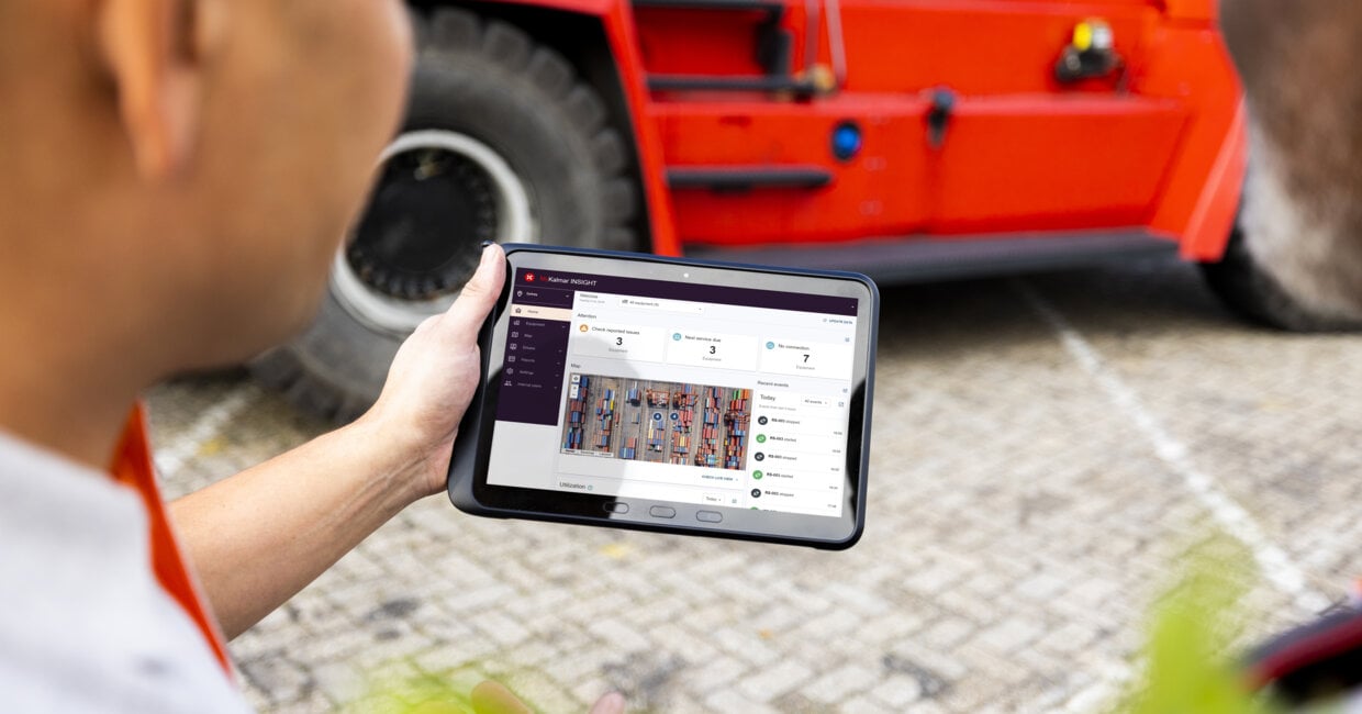 Kalmar awarded the cybersecurity certification for MyKalmar INSIGHT