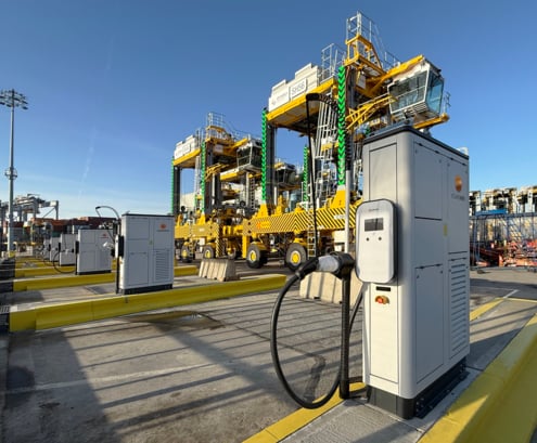 Megawatt Charging System at LGW (2) Megawatt Charging System at LGW (2)
