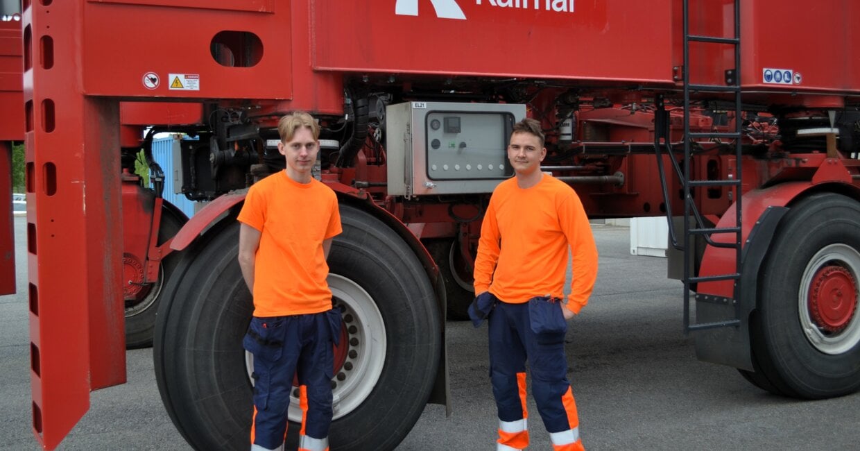 From Tredu to Kalmar: Pauli and Olli put theory into practice and developed new skills